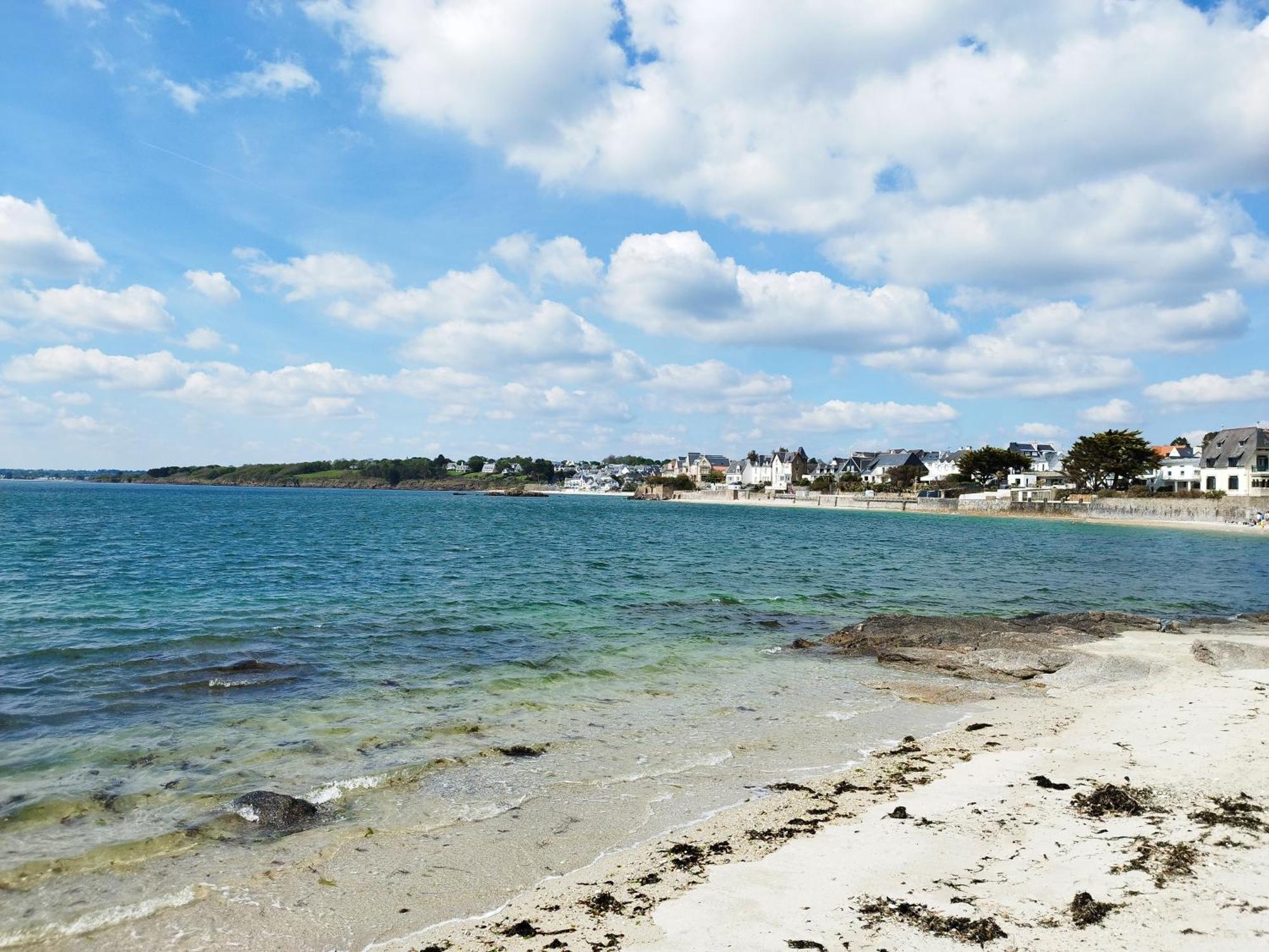 Les Reflets De Rivage Avec Garage Privatif - 350M Plage Concarneau Buitenkant foto